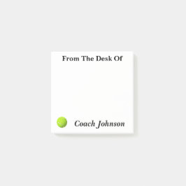 Bloco De Notas Notas sobre temas de tênis