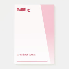 Bloco De Notas Notas únicas legais e sofisticadas