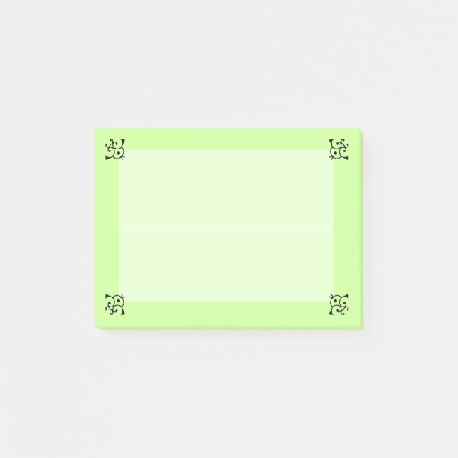 Bloco De Notas Note Pad - Curly Corners (Frente)