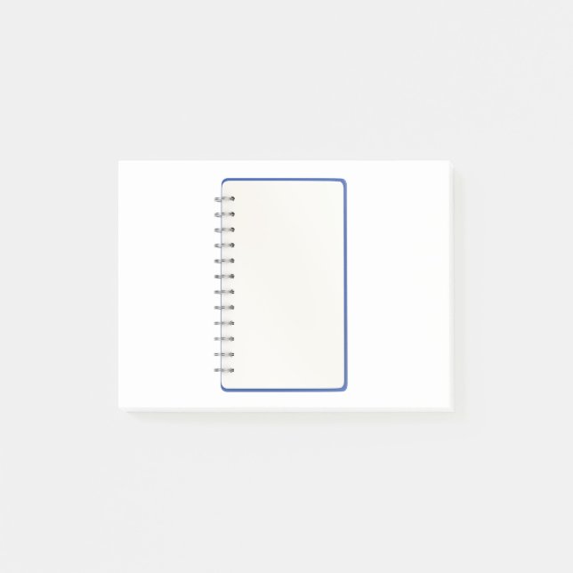 Bloco De Notas notebook espiral do vazio (Frente)