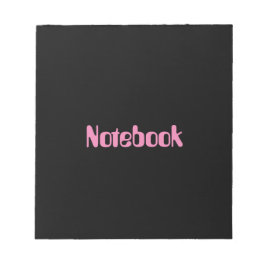 Bloco De Notas Notebook Texto impresso 40 páginas Escrevendo Pape