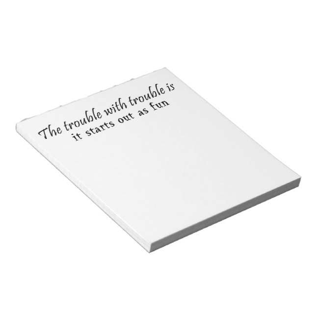 Bloco De Notas Notebooks engraçados presentes humor de escritório (Inclinado)