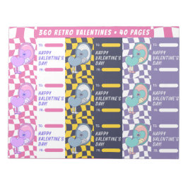 Bloco De Notas Notepad 360 Retrô Rasgado