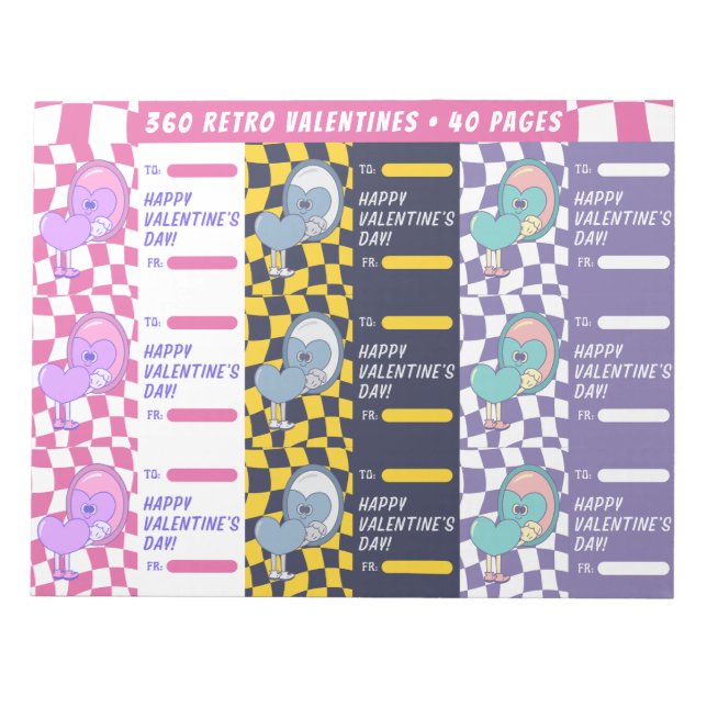 Bloco De Notas Notepad 360 Retrô Rasgado (Frente)