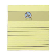 Notepad Amarelo-Claro Falcão Peregrino