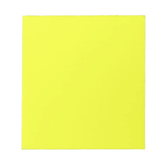 Bloco De Notas Notepad amarelo de 5,5" x 6" - 40 páginas