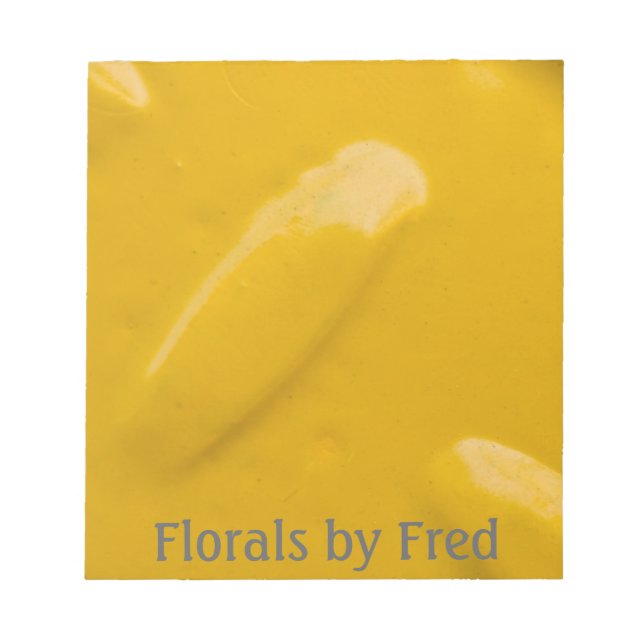 Bloco De Notas Notepad amarelo Diamondplate (Frente)