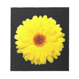 Bloco De Notas Notepad amarelo fluorescente