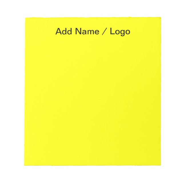 Bloco De Notas Notepad Amarelo-Note-is-Me Negrito (Frente)