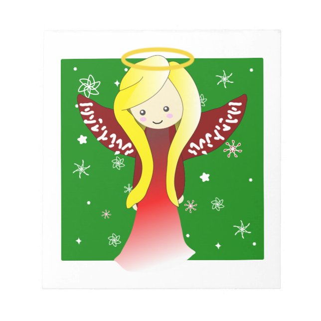 Bloco De Notas Notepad Angel Adorable (Frente)