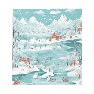 Bloco De Notas Notepad Ártico