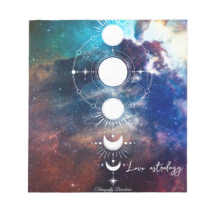 Bloco De Notas Notepad - Astrologia do amor