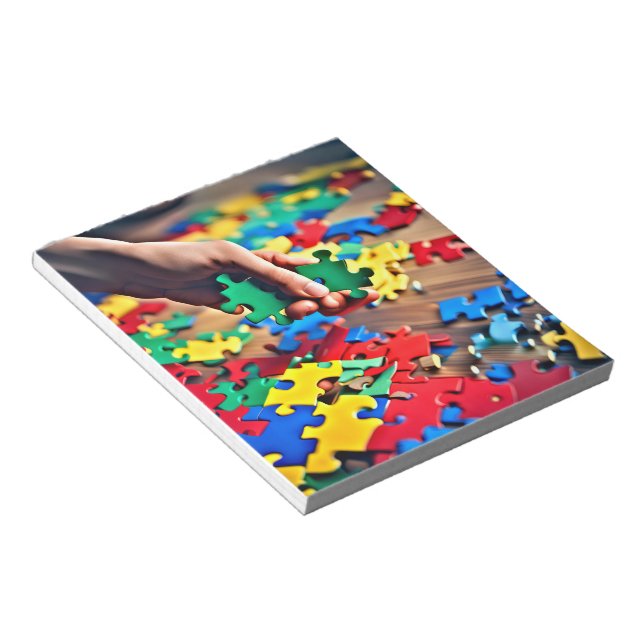 Bloco De Notas Notepad Autism (Inclinado)
