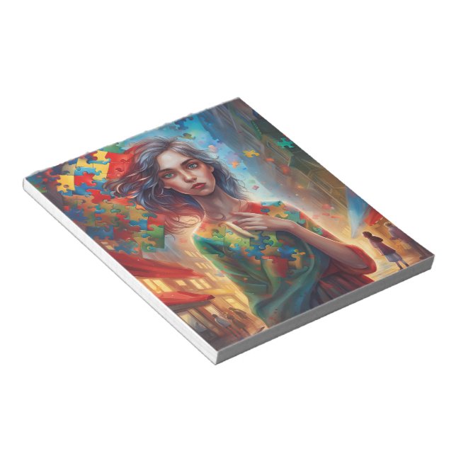 Bloco De Notas Notepad Autism (Inclinado)