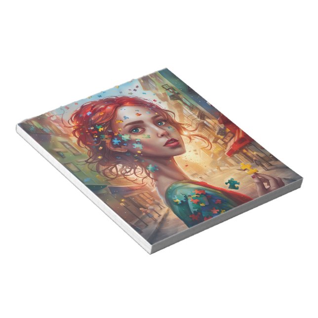 Bloco De Notas Notepad Autism (Inclinado)