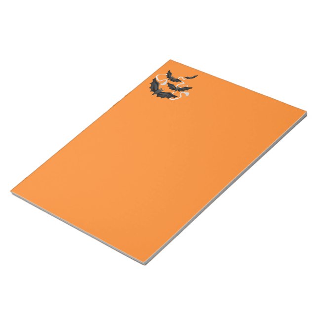 Bloco De Notas Notepad-Bats Halloween (Inclinado)