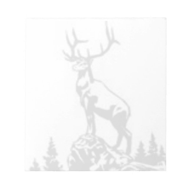 Bloco De Notas Notepad Big Buck (Frente)