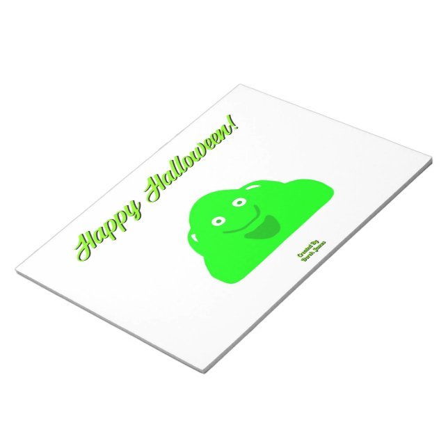 Bloco De Notas Notepad Blob Halloween (27,9 cm x 21,6 cm) (Inclinado)