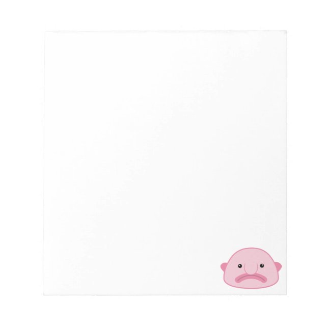 Bloco De Notas Notepad Blobfish (Frente)