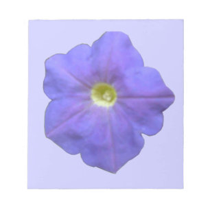Bloco De Notas Notepad Blue Petunia