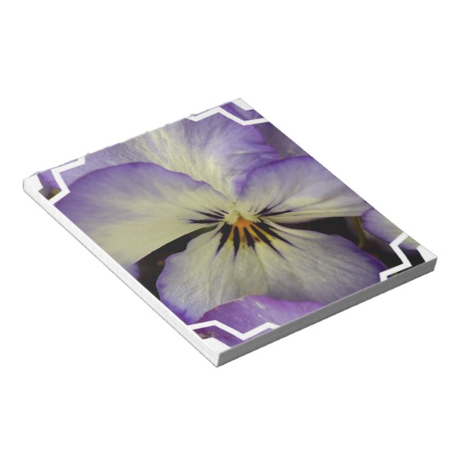 Bloco De Notas Notepad bonito Pansy (Inclinado)