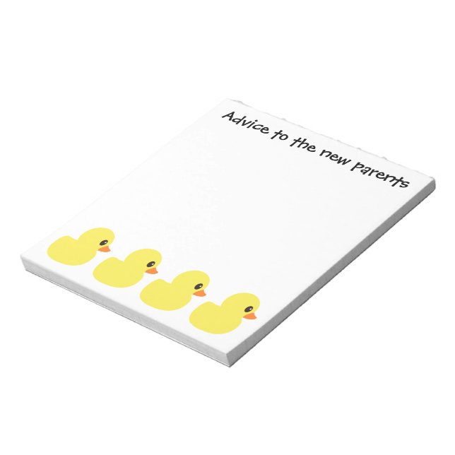 Bloco De Notas Notepad "Borracha Ducky" (Invertido)