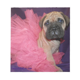 Bloco De Notas Notepad Bullmastiff do Bullmastiff Love
