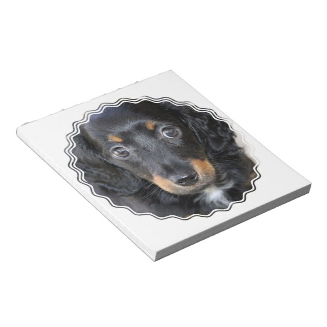 Bloco De Notas Notepad Cachorro Daschund (Inclinado)