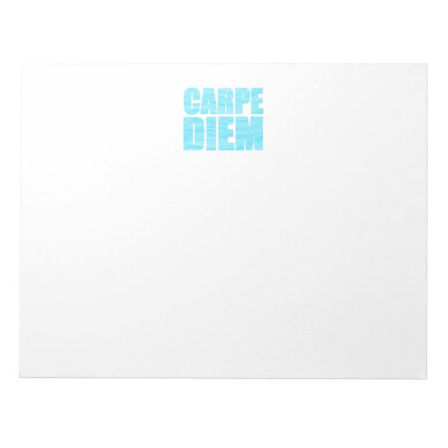 Bloco De Notas Notepad Carpe Diem (Frente)