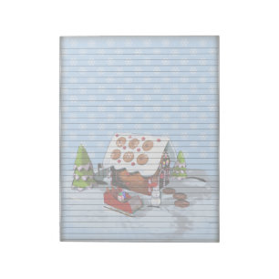 Bloco De Notas Notepad, casa de doces