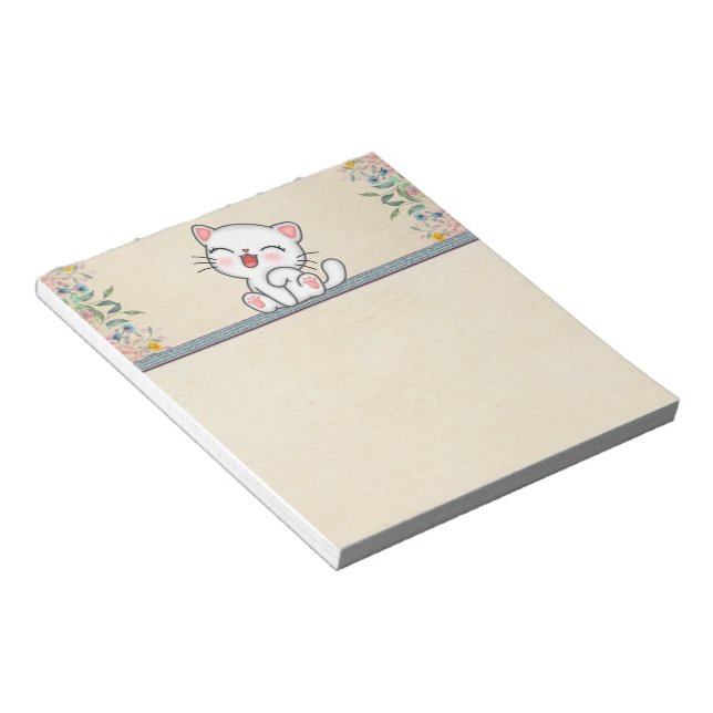 Bloco De Notas Notepad Cat (Inclinado)