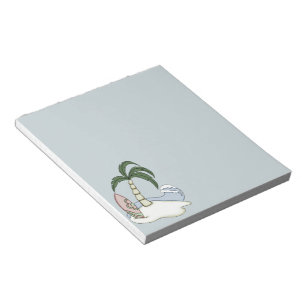 Bloco De Notas Notepad Colorida Surfboard Island 4