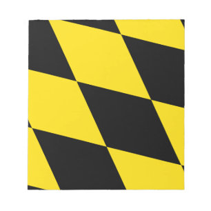 Bloco De Notas Notepad com bandeira de Munique, Alemanha