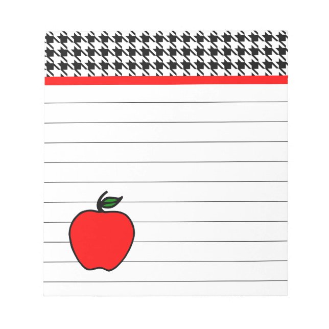 Bloco De Notas Notepad da Apple Retro (Frente)