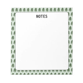 Bloco De Notas Notepad da árvore de pinheiro de Natal