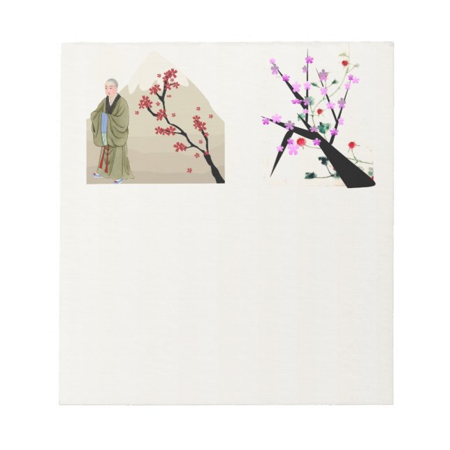 Bloco De Notas Notepad da Monge Budista (Frente)