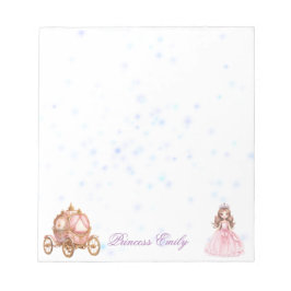 Bloco De Notas Notepad da Princesa Personalizada