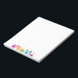 Bloco De Notas Notepad da Rainbow Science<br><div class="desc">Lugar divertido para os cientistas juntarem notas!</div>