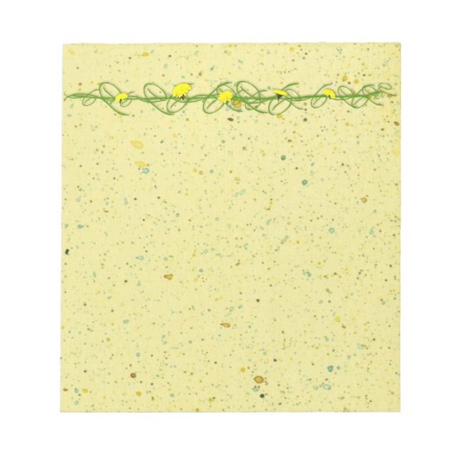 Bloco De Notas Notepad Dandelion (Frente)