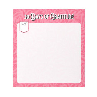 Bloco De Notas Notepad de 30 dias de gratidão