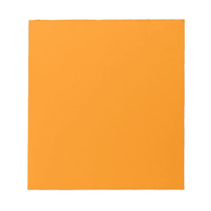 Bloco De Notas Notepad de 5,5" x 6" laranja - 40 páginas
