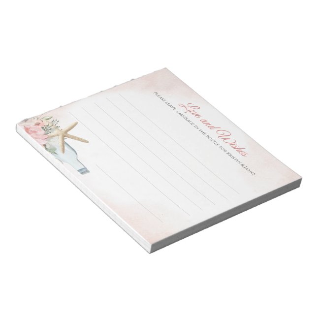 Bloco De Notas Notepad de amor e desejo (Inclinado)