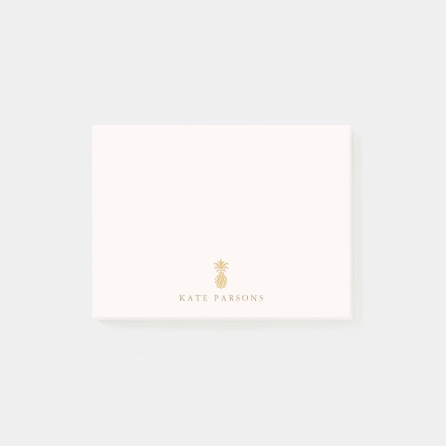 Bloco De Notas Notepad de ananás (Frente)