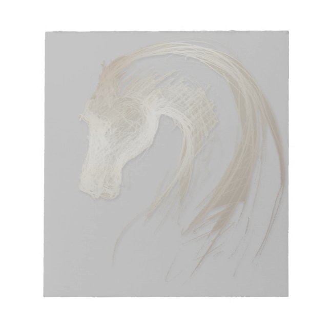 Bloco De Notas Notepad de aniversário Zodiac, ano de cavalos chin (Frente)