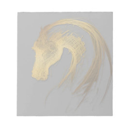 Bloco De Notas Notepad de aniversário Zodiac, ano de cavalos chin