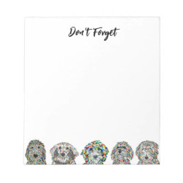 Bloco De Notas Notepad de cães