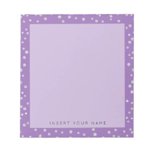 Bloco De Notas Notepad de Cristal Puro 5,5" x 6"