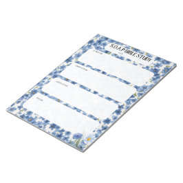 Bloco De Notas Notepad de Estudo de Bíblia SOAP