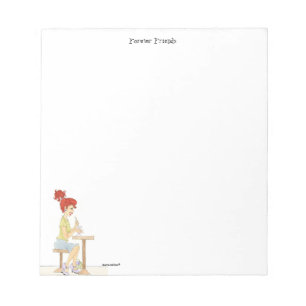 Bloco De Notas Notepad de Garota de Soda para Amigos para Sempre