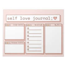 Notepad de Gratidão Diária da Saúde Mental 8,5x11